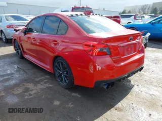 2018 Subaru WRX Limited with VIN JF1VA1L60J8818202, listed as a IAAI auction lot 41491934 with 49,399 mi miles. Bid and sale history available at carsss.com. Image 3.