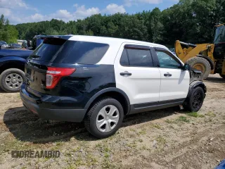 2013 Ford Utility Police Interceptor with VIN 1FM5K8AR2DGC63501, listed as a Copart auction lot 63795064 with 187,512 mi miles and Salvage Title. Bid and sale history available at carsss.com. Image 3.