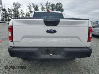 2018 Ford F-150 XL with VIN 1FTMF1CB5JKE71859, listed as a Copart auction lot 59614905 with 112,757 mi miles and Salvage title. Bid and sale history available at DreamBid. Image 6.