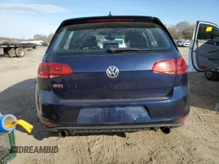 2016 Volkswagen Golf GTI SE w/Performance Pkg with VIN 3VW547AU7GM049754, listed as a Copart auction lot 47627794 with 55,337 mi miles. Bid and sale history available at carsss.com. Image 6.