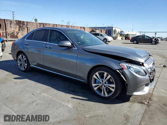 2017 Mercedes-Benz C 350e with VIN 55SWF4HB0HU225441, listed as a Copart auction lot 41779345 with 91,695 mi miles and Salvage Title. Bid and sale history available at DreamBid. Image 4.
