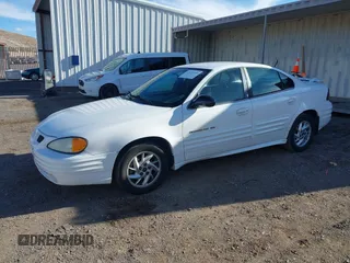 2002 Pontiac Grand Am SE1 with VIN 1G2NF52F02C167872, listed as a IAAI auction lot 41629759 with 154,681 mi miles. Bid and sale history available at carsss.com. Image 2.