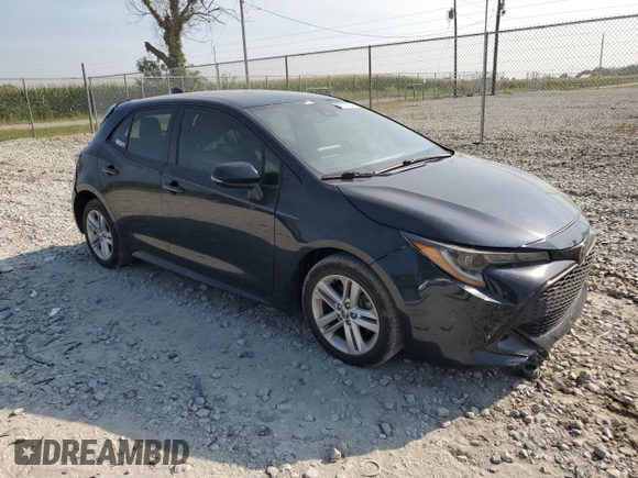 2021 Toyota Corolla Hatchback SE with VIN JTND4MBE9M3118005, listed as a Copart auction lot 69073254 with 65,938 mi miles and Salvage Title. Bid and sale history available at carsss.com. Image 4.