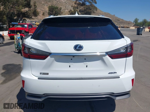 2017 Lexus RX 450h z VIN 2T2BGMCA7HC019433, wystawiony jako IAAI lot #42294342 z przebiegiem 90 966 mil mil oraz . Historia ofert i sprzedaży dostępna na DreamBid. Obrazek 17.