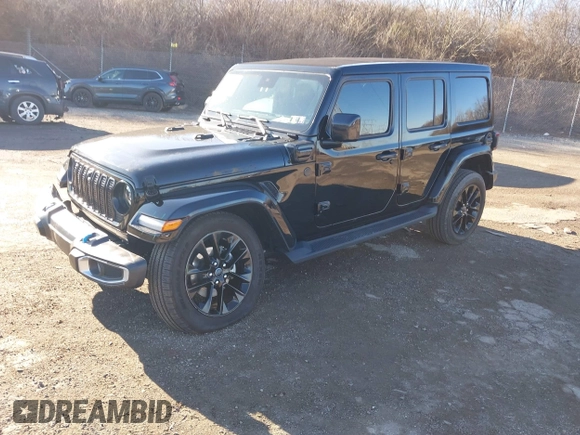 2024 Jeep Wrangler Sahara with VIN 1C4RJXP62RW126989, listed as a IAAI auction lot 41816525 with 11,241 mi miles and . Bid and sale history available at DreamBid. Image 2.