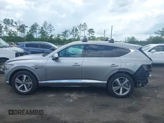 2023 Genesis GV80 with VIN KMUHCESCXPU133511, listed as a IAAI auction lot 42486556 with 38,988 mi miles and . Bid and sale history available at DreamBid. Image 14.