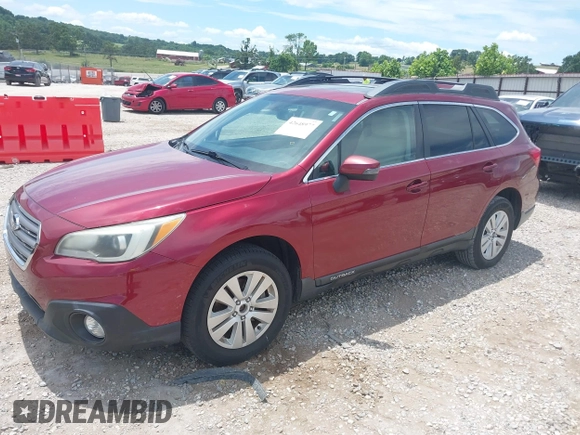 2015 Subaru Outback Premium with VIN 4S4BSBHC9F3290626, listed as a IAAI auction lot 42648977 with 253,715 mi miles and . Bid and sale history available at DreamBid. Image 2.