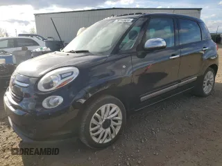 2014 FIAT 500L Lounge with VIN ZFBCFACH2EZ028584, listed as a Copart auction lot 76744924 with 236,651 mi miles and Clean Title. Bid and sale history available at carsss.com. Image 1.