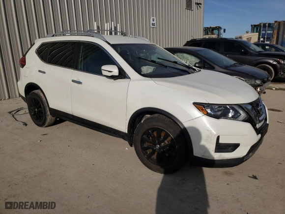 2017 Nissan Rogue S with VIN 5N1AT2MM4HC745294, listed as a Copart auction lot 47701475 with 0 mi miles and Non Repairable. Bid and sale history available at carsss.com. Image 4.