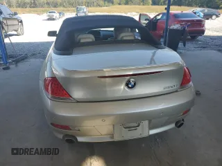 2006 BMW 6 Series 650Ci with VIN WBAEK13466CN75437, listed as a Copart auction lot 73545754 with 75,932 mi miles and Salvage Title. Bid and sale history available at carsss.com. Image 6.