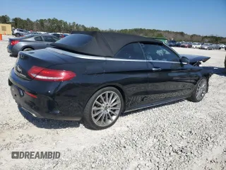 2017 Mercedes-Benz C 300 with VIN WDDWK4JB3HF541585, listed as a Copart auction lot 47326165 with 57,017 mi miles and Salvage Title. Bid and sale history available at DreamBid. Image 3.