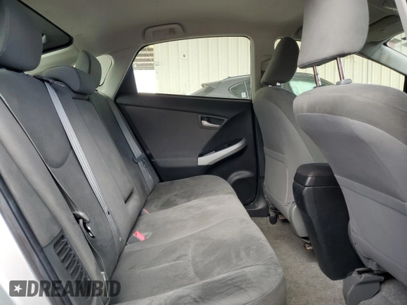 2012 Toyota Prius One with VIN JTDKN3DU4C5390388, listed as a Copart auction lot 54818585 with 211,671 mi miles and Salvage Title. Bid and sale history available at carsss.com. Image 10.