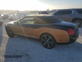 2010 Bentley Continental GT with VIN SCBDR3ZA2AC065164, listed as a Copart auction lot 83776144 with 80,416 mi miles and Salvage Title. Bid and sale history available at DreamBid. Image 2.