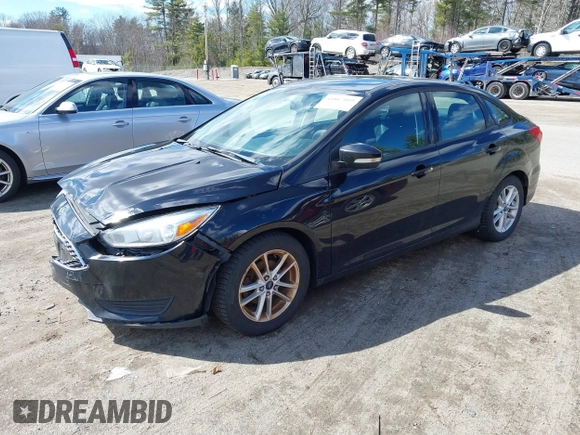 2016 Ford Focus SE with VIN 1FADP3F24GL248175, listed as a IAAI auction lot 41867019 with 135,471 mi miles. Bid and sale history available at carsss.com. Image 2.
