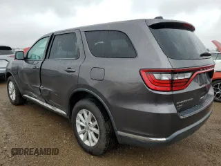 2014 Dodge Durango SXT with VIN 1C4RDJAG6EC550628, listed as a Copart auction lot 59740785 with 75,918 mi miles and Salvage title. Bid and sale history available at DreamBid. Image 2.