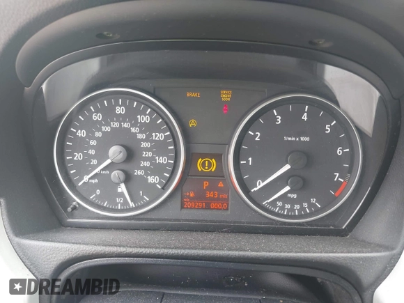2006 BMW 3 Series 325i z VIN WBAVB17576NK37407, wystawiony jako IAAI lot #41967656 z przebiegiem 209 291 mil mil oraz . Historia ofert i sprzedaży dostępna na DreamBid. Obrazek 7.