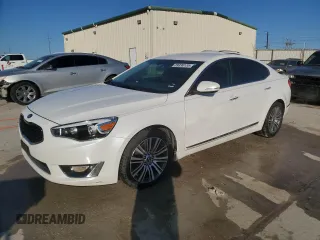 2014 Kia Cadenza Premium with VIN KNALN4D70E5133474, listed as a Copart auction lot 89336135 with 61,211 mi miles and Salvage Title. Bid and sale history available at DreamBid. Image 1.