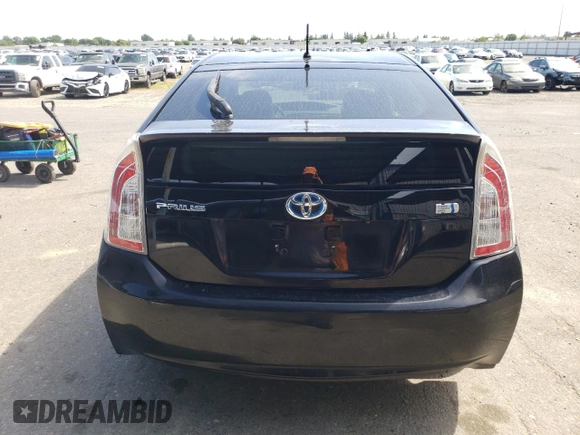 2014 Toyota Prius Four with VIN JTDKN3DU2E1750624, listed as a Copart auction lot 55048815 with 103,318 mi miles and Salvage Title. Bid and sale history available at DreamBid. Image 6.