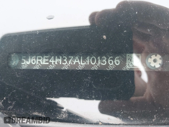 2010 Honda CR-V LX z VIN 5J6RE4H37AL101366, wystawiony jako IAAI lot #42446395 z przebiegiem 124 553 mil mil oraz . Historia ofert i sprzedaży dostępna na DreamBid. Obrazek 13.