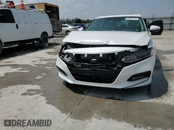 2019 Honda Accord Touring with VIN 1HGCV2F94KA032996, listed as a Copart auction lot 60283715 with 57,365 mi miles and Salvage title. Bid and sale history available at DreamBid. Image 15.