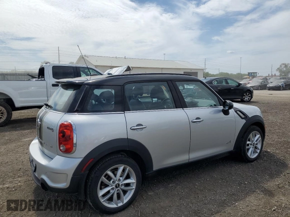 2014 MINI Countryman S с VIN WMWZC5C52EWP37298, выставлен на аукционе Copart как лот 55982845 с пробегом 95 231 миль миль и Списание • Salvage title. История ставок и продаж доступна на DreamBid. Изображение 3.