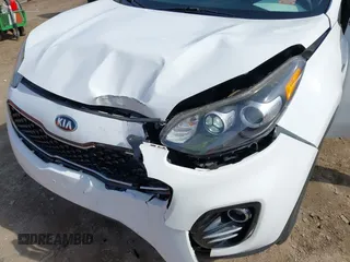 2018 Kia Sportage LX with VIN KNDPMCAC8J7372403, listed as a IAAI auction lot 41763496 with 92,651 mi miles and . Bid and sale history available at carsss.com. Image 6.