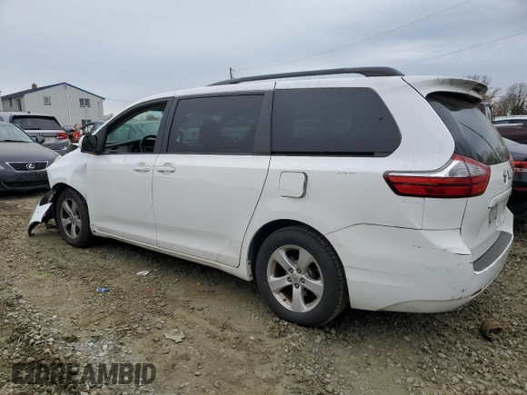 2017 Toyota Sienna LE Auto Access Seat with VIN 5TDKZ3DCXHS847007, listed as a Copart auction lot 52335845 with Not Provided miles and Salvage Title. Bid and sale history available at DreamBid. Image 2.