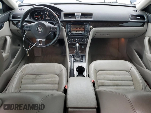 2015 Volkswagen Passat SEL Premium with VIN 1VWCV7A34FC051649, listed as a Copart auction lot 57794895 with 159,824 mi miles and Salvage title. Bid and sale history available at DreamBid. Image 8.