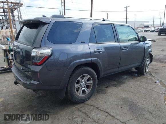 2023 Toyota 4Runner SR5 with VIN JTEEU5JRXP5302750, listed as a IAAI auction lot 42125821 with 29,818 mi miles and . Bid and sale history available at DreamBid. Image 4.