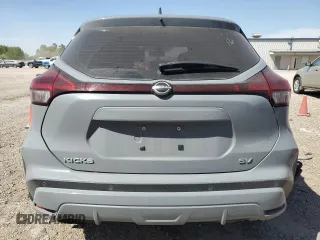 2022 Nissan Kicks SV with VIN 3N1CP5CVXNL482826, listed as a Copart auction lot 49037185 with 42,999 mi miles and Salvage Title. Bid and sale history available at carsss.com. Image 6.