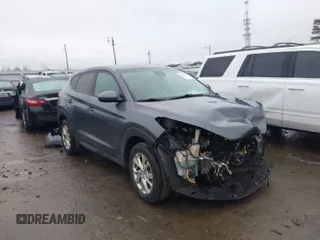 2021 Hyundai Tucson SE with VIN KM8J23A4XMU311804, listed as a IAAI auction lot 41485122 with 176,225 mi miles. Bid and sale history available at carsss.com. Image 1.