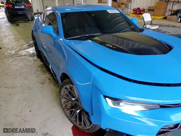 2022 Chevrolet Camaro ZL1 with VIN 1G1FK1R65N0107806, listed as a Copart auction lot 84560574 with 21,710 mi miles and Salvage Title. Bid and sale history available at carsss.com. Image 11.