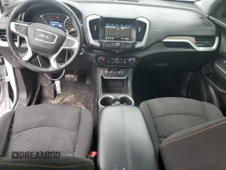2021 GMC Terrain SLE with VIN 3GKALTEVXML369088, listed as a Copart auction lot 44967945 with 74,899 mi miles and Salvage Title. Bid and sale history available at carsss.com. Image 8.