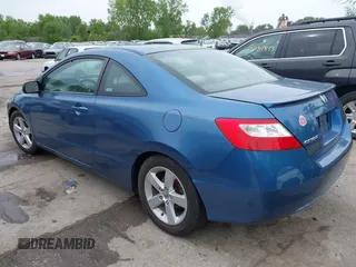 2006 Honda Civic Cpe EX with VIN 2HGFG12826H560333, listed as a IAAI auction lot 42131156 with 182,438 mi miles. Bid and sale history available at carsss.com. Image 3.