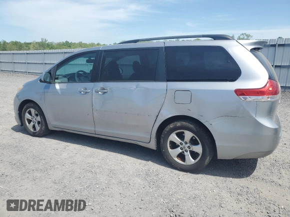 2011 Toyota Sienna LE AAS with VIN 5TDKK3DC6BS009665, listed as a Copart auction lot 54377695 with 155,716 mi miles and Salvage Title. Bid and sale history available at DreamBid. Image 2.