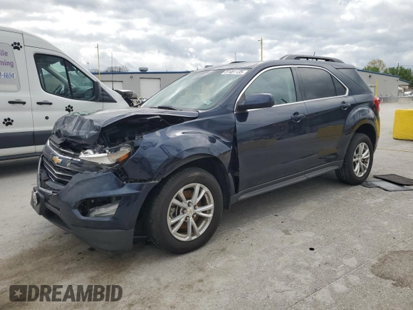 2016 Chevrolet Equinox LT with VIN 2GNALCEK9G1109859, listed as a Copart auction lot 51481135 with 126,435 mi miles and Salvage Title. Bid and sale history available at carsss.com. Image 1.