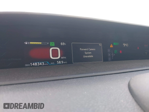 2017 Toyota Prius Plus with VIN JTDKARFP5H3061952, listed as a IAAI auction lot 42217235 with 148,343 mi miles and . Bid and sale history available at DreamBid. Image 7.