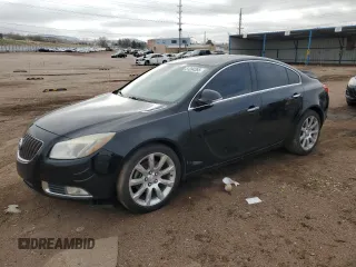 2013 Buick Regal Turbo Premium 3 with VIN 2G4GU5GV4D9127228, listed as a Copart auction lot 51284365 with 159,821 mi miles and Non repairable. Bid and sale history available at DreamBid. Image 1.