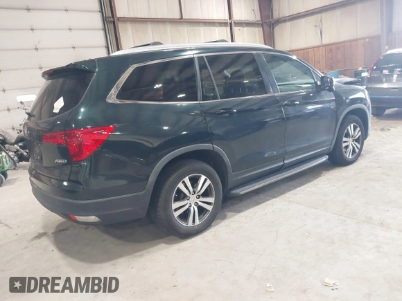 2016 Honda Pilot EX-L with VIN 5FNYF6H58GB045476, listed as a IAAI auction lot 42062966 with 102,290 mi miles. Bid and sale history available at carsss.com. Image 4.