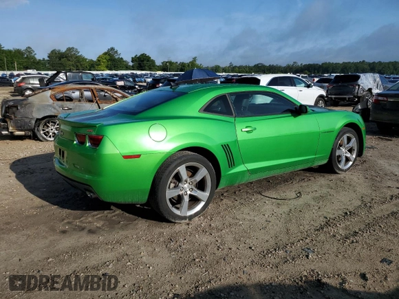 2011 Chevrolet Camaro 2LT with VIN 2G1FC1EDXB9138570, listed as a Copart auction lot 59483535 with 148,666 mi miles and Salvage title. Bid and sale history available at DreamBid. Image 3.