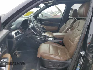 2022 Kia Telluride SX with VIN 5XYP5DHC6NG220251, listed as a Copart auction lot 50571815 with 36,737 mi miles and Salvage Title. Bid and sale history available at carsss.com. Image 7.