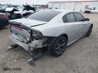 2019 Dodge Charger R/T with VIN 2C3CDXCT2KH605656, listed as a IAAI auction lot 41464186 with 118,254 mi miles. Bid and sale history available at carsss.com. Image 4.