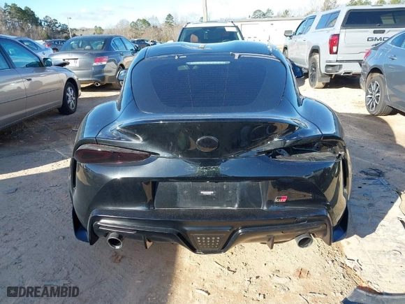 2021 Toyota GR Supra 2.0 with VIN WZ1DB2C09MW043680, listed as a IAAI auction lot 41732849 with 36,821 mi miles. Bid and sale history available at carsss.com. Image 16.