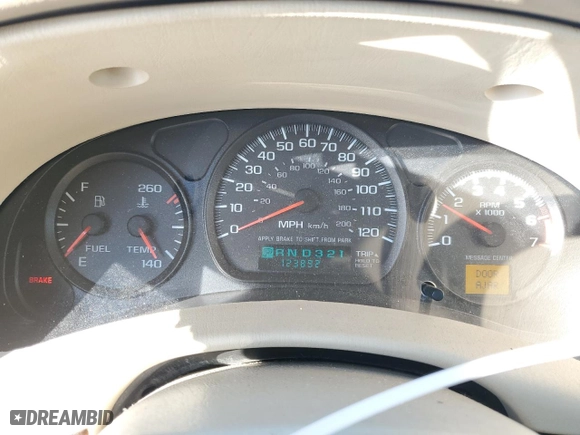 2004 Chevrolet Impala LS with VIN 2G1WH52K949406541, listed as a Copart auction lot 43159855 with 123,892 mi miles and Clean Title. Bid and sale history available at carsss.com. Image 9.