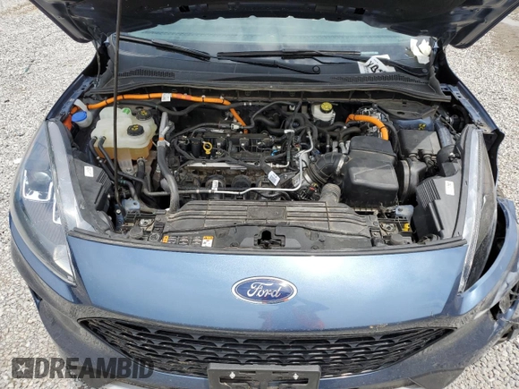 2020 Ford Escape SE Sport Hybrid with VIN 1FMCU0BZ9LUC48169, listed as a Copart auction lot 61359635 with 89,879 mi miles and Salvage title. Bid and sale history available at DreamBid. Image 12.