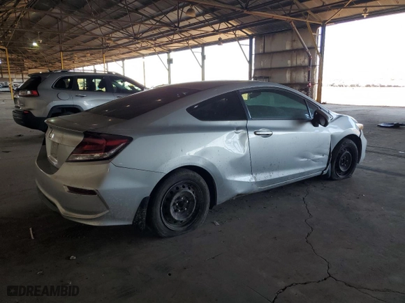 2014 Honda Civic Coupe LX with VIN 2HGFG3B5XEH520775, listed as a Copart auction lot 78014564 with 0 mi miles and Clean Title. Bid and sale history available at carsss.com. Image 3.