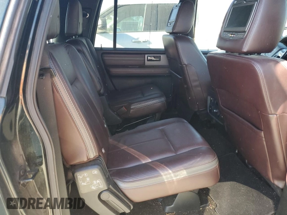 2016 Ford Expedition EL Platinum with VIN 1FMJK1MT6GEF15554, listed as a Copart auction lot 75571294 with 81,496 mi miles and Salvage Title. Bid and sale history available at carsss.com. Image 10.