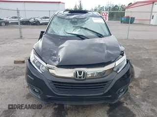2021 Honda HR-V EX-L with VIN 3CZRU5H74MM703933, listed as a IAAI auction lot 38902324 with 37,921 mi miles. Bid and sale history available at carsss.com. Image 12.