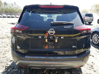 2023 Nissan Rogue SL with VIN 5N1BT3CA9PC794989, listed as a Copart auction lot 52148775 with 14,850 mi miles and Salvage Title. Bid and sale history available at carsss.com. Image 6.