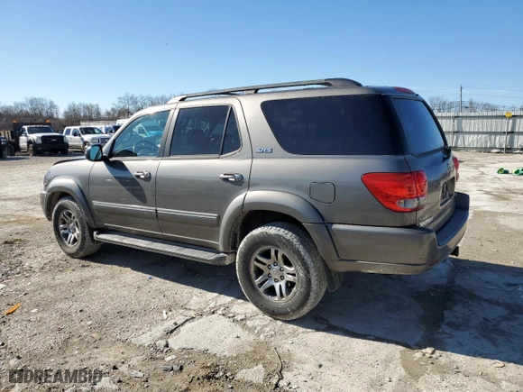 2007 Toyota Sequoia SR5 with VIN 5TDZT34A17S297595, listed as a Copart auction lot 47191375 with NaN miles and Salvage Title. Bid and sale history available at carsss.com. Image 2.